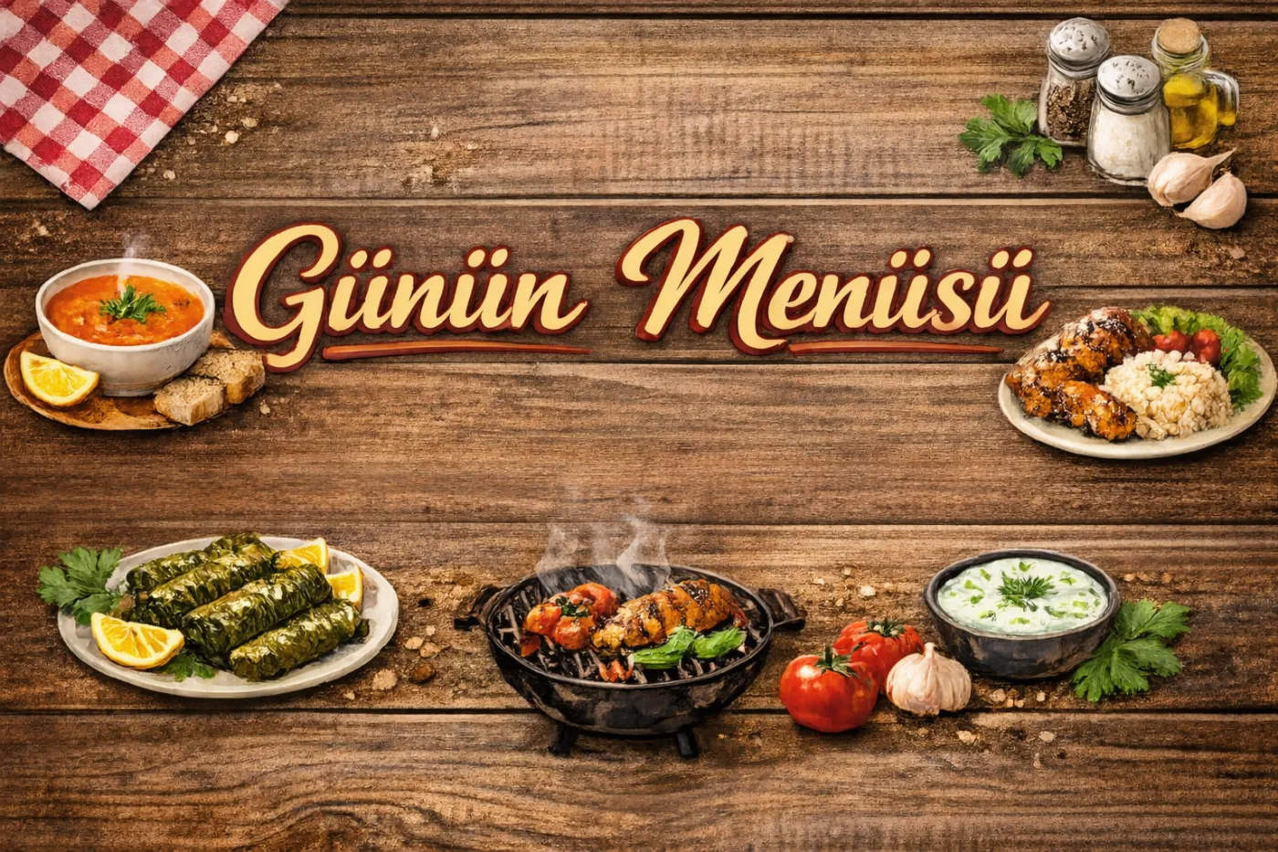 Şefimiz Günluk Menüsü